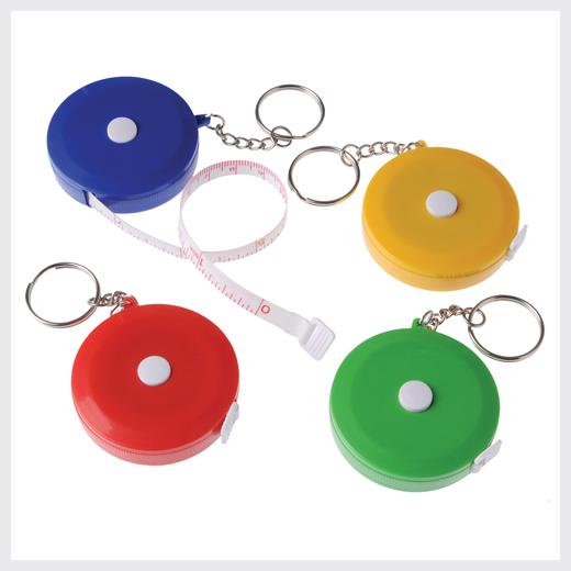 Customizable Tape Measure Keychains for Promotional Giveaways Party Favors and Event Themes
