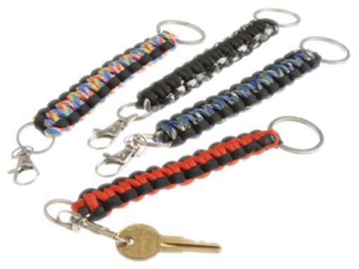 Durable Para Cord Keychain Set for Camping Survival Gear and Party Favors