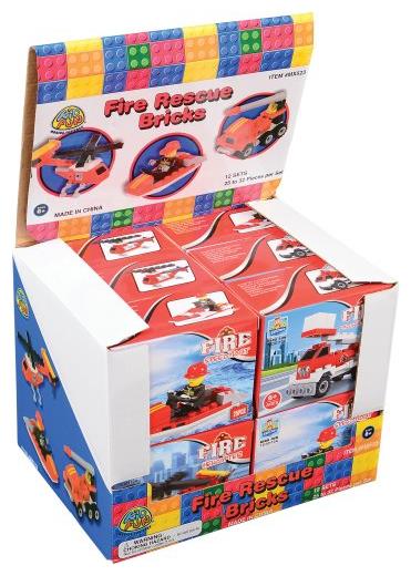 Engaging Fire Rescue Brick Sets for Young Builders Birthday Parties and Creative Play