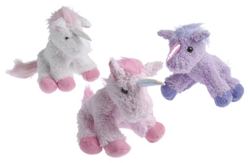 Glamorous Unicorn Plush Toys Set of 12 for Birthday Parties Events and Carnival Prize Giveaways