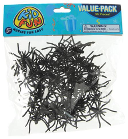 Spider Rings for Halloween Parties and Spooky Fun Celebrations with 36 Units