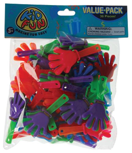 Mini Hand Clappers Set of 36 Units for Fun Applause Party Favors and Event Giveaways