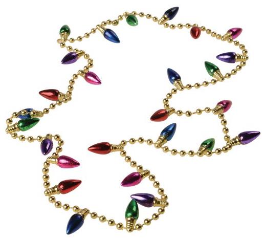 Mini Light Bulb Necklaces for Holiday Parties and Fun Seasonal Gifts
