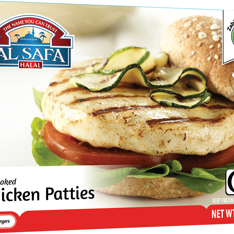Al Safa Uncooked Chicken Patties 6 Pcs
