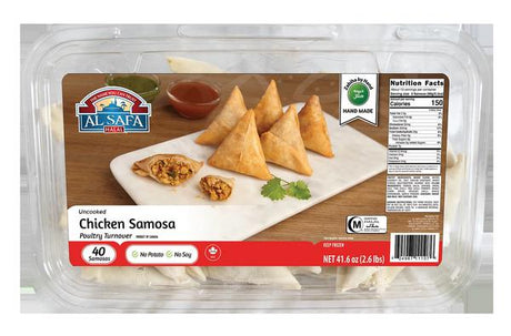 Al-Safa Chicken Samosa Uncooked