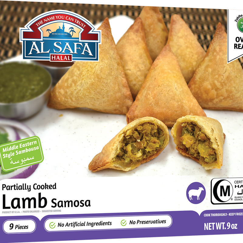 Al Safa Partially Cooked Lamb Samosa