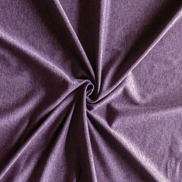 Berry Wine Marl Dry-Flex Ubersoft Poly Lycra Jersey Knit Fabric