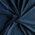 Poly Lycra Jersey Knit Fabric Blue Iris/Black Marl Dry-Flex Ubersoft