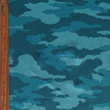 Poly Lycra Jersey Knit Fabric Jadite Camo Marl Dry-Flex Ubersoft