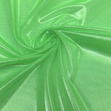 Ultrasheen Foiled Power Mesh Polyester Fabric - 4-Way Stretch Foil Finish, 56" Width (1 Yard)