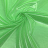 Ultrasheen Foiled Power Mesh Polyester Fabric - 4-Way Stretch Foil Finish, 56" Width (1 Yard)