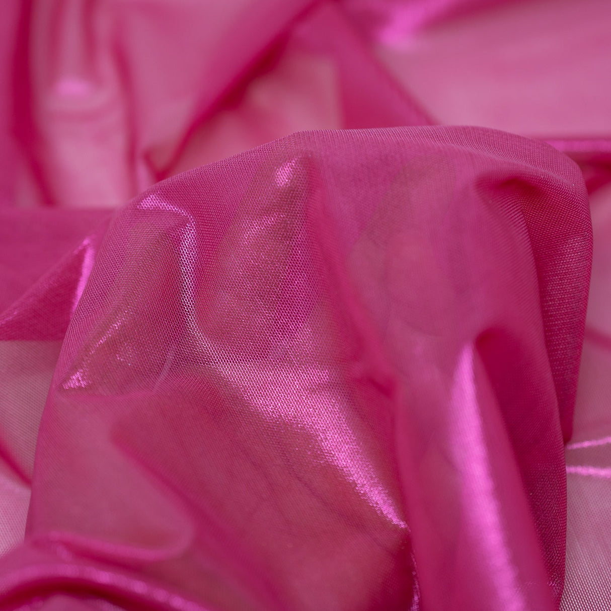 Foiled Power Mesh Fabric