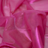 Ultrasheen Foiled Power Mesh Polyester Fabric - 4-Way Stretch Foil Finish, 56" Width (1 Yard)