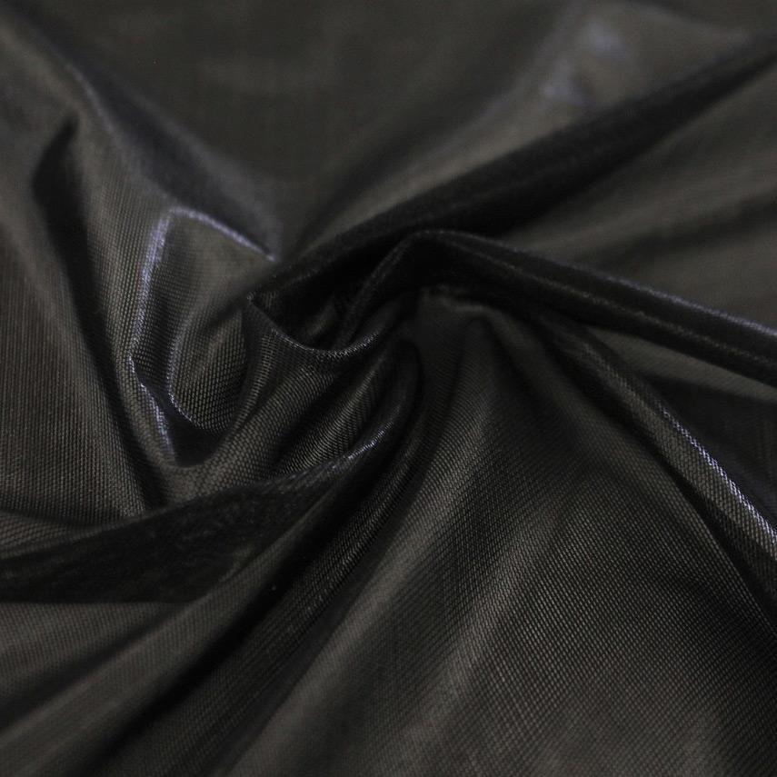 Foiled Power Mesh Fabric
