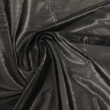 Ultrasheen Foiled Power Mesh Polyester Fabric - 4-Way Stretch Foil Finish, 56" Width (1 Yard)