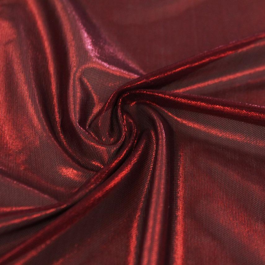 Foiled Power Mesh Fabric