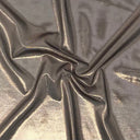 Ultrasheen Foiled Power Mesh Polyester Fabric - 4-Way Stretch Foil Finish, 56" Width (1 Yard)
