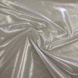 Ultrasheen Foiled Power Mesh Polyester Fabric - All-Over Foil, 4-Way Stretch, 56" Width (1 Yard)