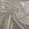 Ultrasheen Foiled Power Mesh Polyester Fabric - All-Over Foil, 4-Way Stretch, 56" Width (1 Yard)