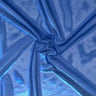 Ultrasheen Foiled Power Mesh Polyester Fabric - 4-Way Stretch Foil Finish, 56" Width (1 Yard)