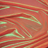 Ultrasheen Foiled Power Mesh Polyester Fabric - 4-Way Stretch Foil Finish, 56" Width (1 Yard)