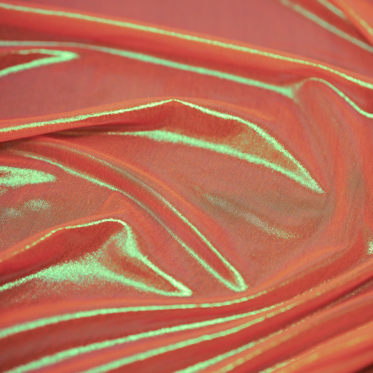 Foiled Power Mesh Fabric