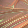 Ultrasheen Foiled Power Mesh Polyester Fabric - 4-Way Stretch Foil Finish, 56" Width (1 Yard)