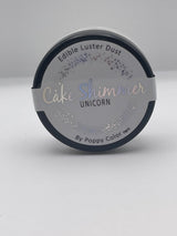 Cake Shimmer Unicorn by Poppy Paint 100% Edible Luster Dust for Cake Decorating