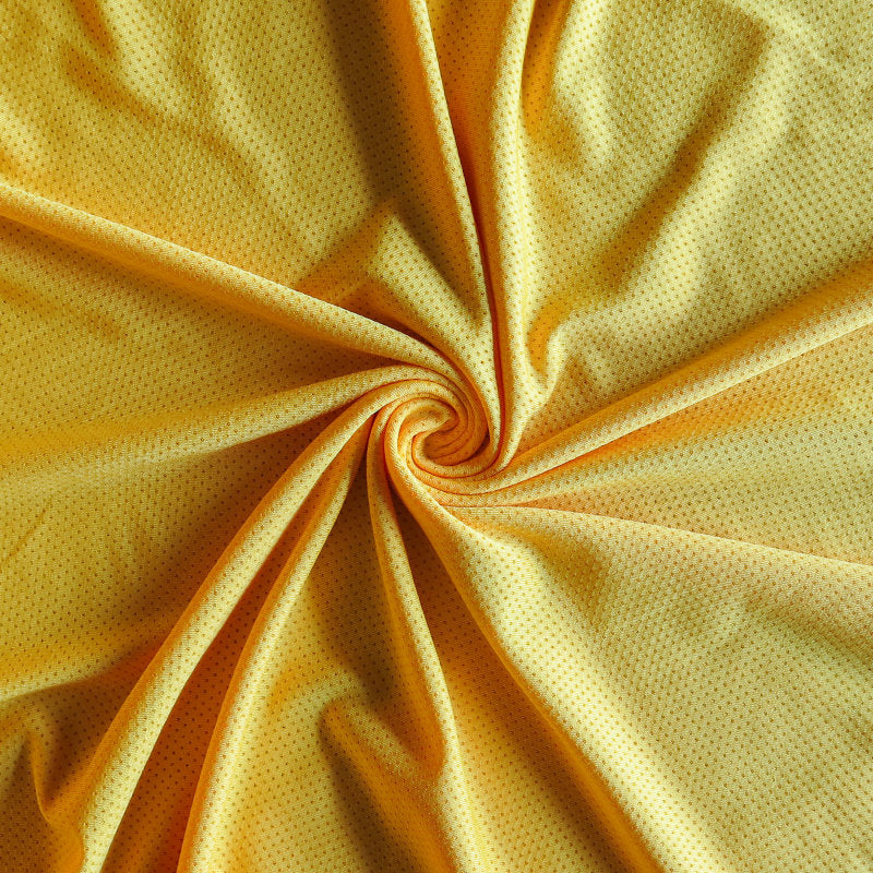 Dri-Fit Stretch Mini Mesh Fabric - University Gold
