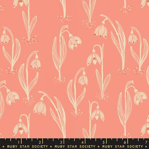 Quilting Cotton Unruly Nature Melon Moda