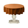Tablecloth Dull Bridal Satin Fabric - 54" Round, Color Options (1 Piece)