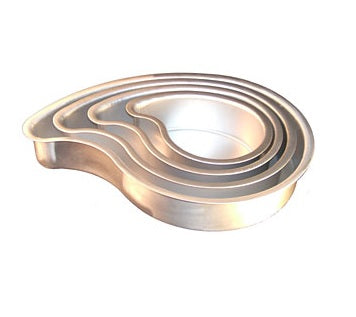 Comma Baking Pan - Aluminum - 12" X 3"