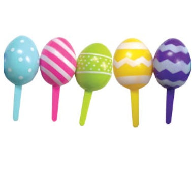 Easter Egg Picks - Asst, 72 Count