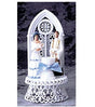 Religious Caketops, Christening Baby Boy- Blue, R510B, 7 1/2" High