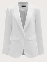 White Poly Poplin
