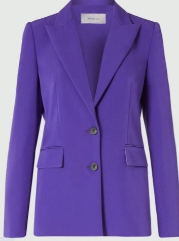 Purple Polyester Poplin