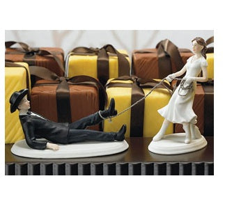 Bride Roping Her Groom- Western! S8450-40, Size: 5" & 4",