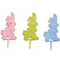 Assorted Rabbit Picks - 2-1/2" high