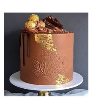 Edible Gold Leaf Sheets, 24K 3 3/8" - 25 Sheets