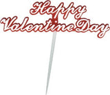 2.25" Happy Valentine Day Picks - 12 or 72 pcs