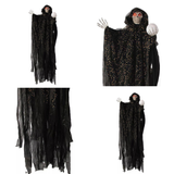 6 Ft Hanging Light Up Constellations Skeleton Witch Halloween Decoration