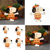 24 Inch Snoopy Jack-O-Lantern Halloween Yard Decoration