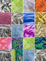 Shimmering Crystal Organza