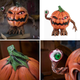 Animated LED Jack-O-Lantern Halloween Decorative Indoor Accent