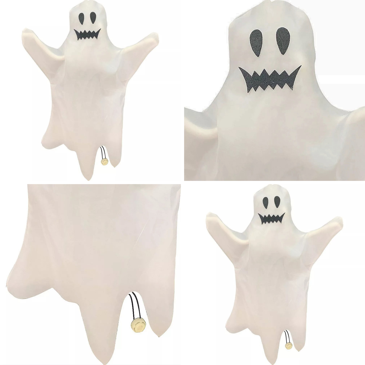 23 Inch Shaking Ghost Halloween Hanging Decoration Indoor Use