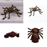 Haunted Living 30-in Posable Hairy Spider Decoration Halloween Prop