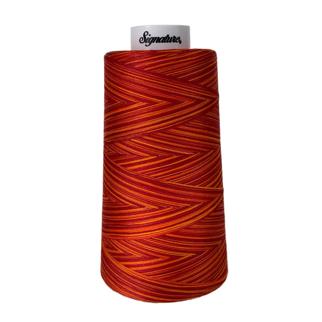Cotton Variegated Thread Poppy Blaze 3000 Yards