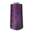 Cotton Variegated Thread Fuchsia Purple Blue Green