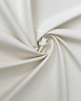 Stretch Faux Leather Off White