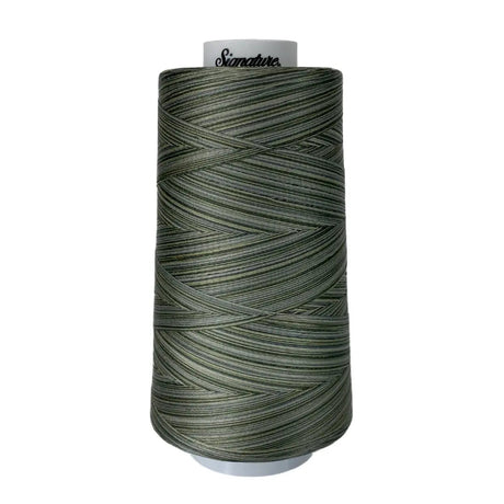 Cotton Variegated Thread Greyish Greens